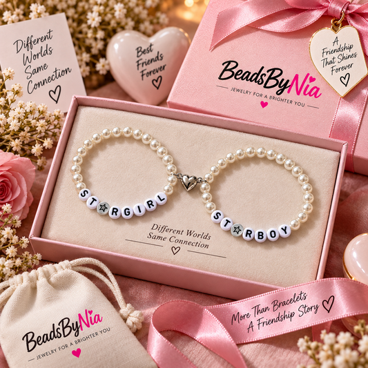 Stargirl and Starboy Matching Bracelet