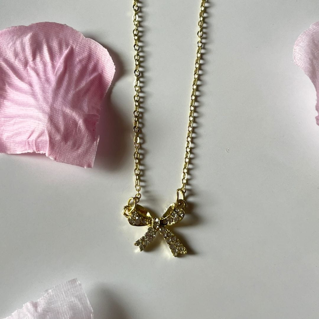 Nia's Bow Necklace