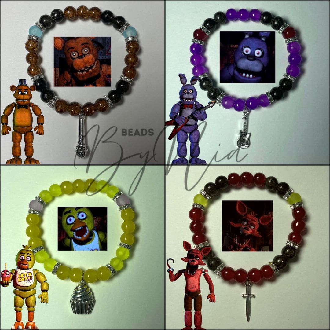 Bracelets Freddy's five nights Bracelets Freddy's five nights