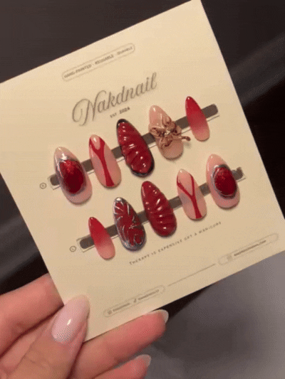 Stranger Things Matching Bracelets & Nail set