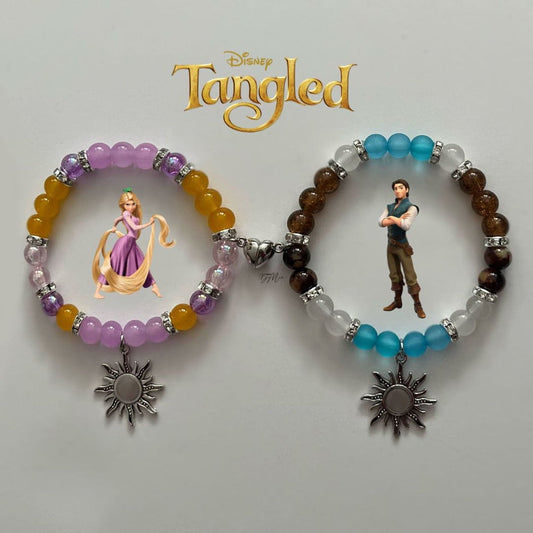 Rapunzel and Flynn Matching Bracelets Ver. 2