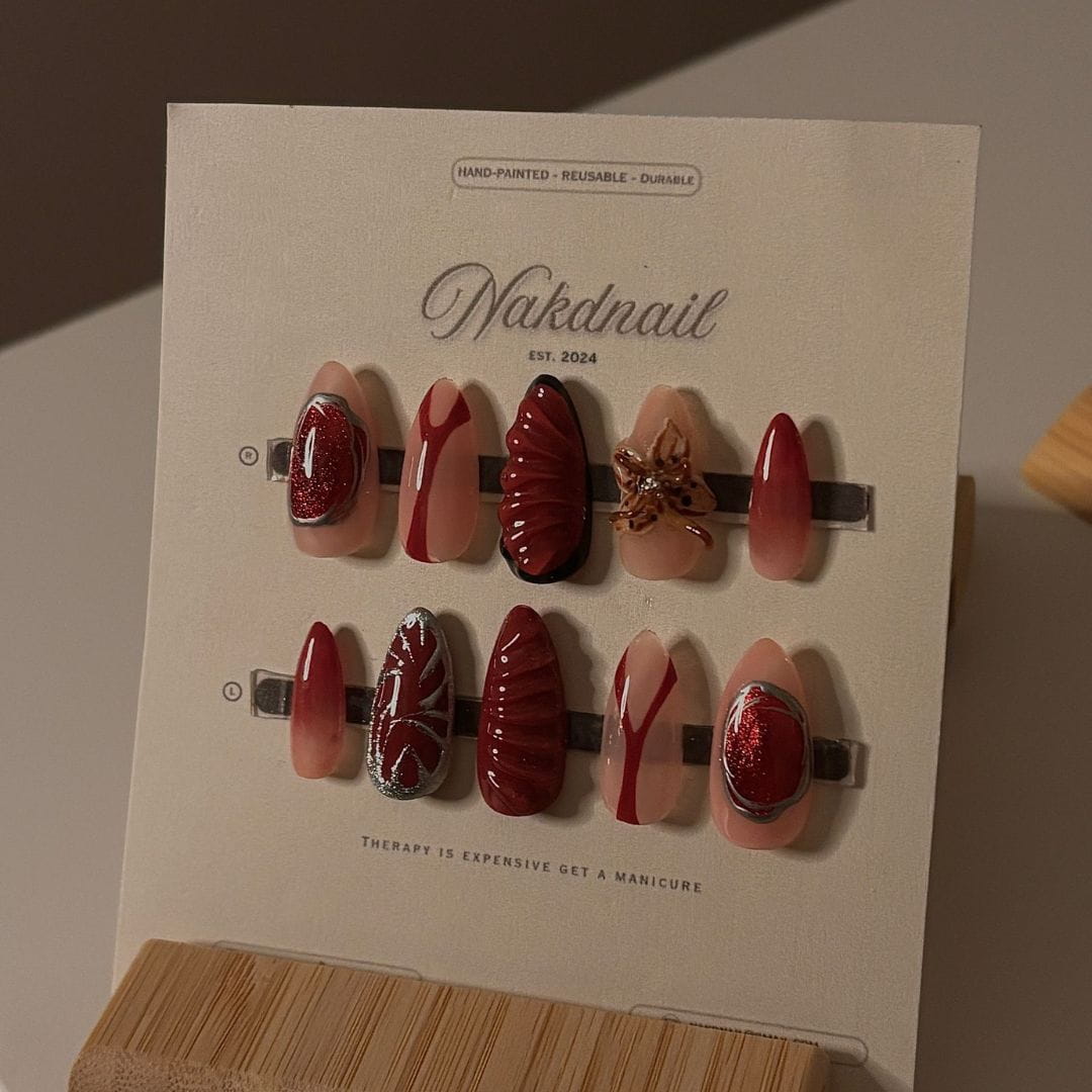 Stranger Things Matching Bracelets & Nail set