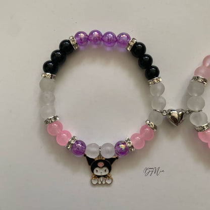 Kuromi & My Melody Matching Bracelets
