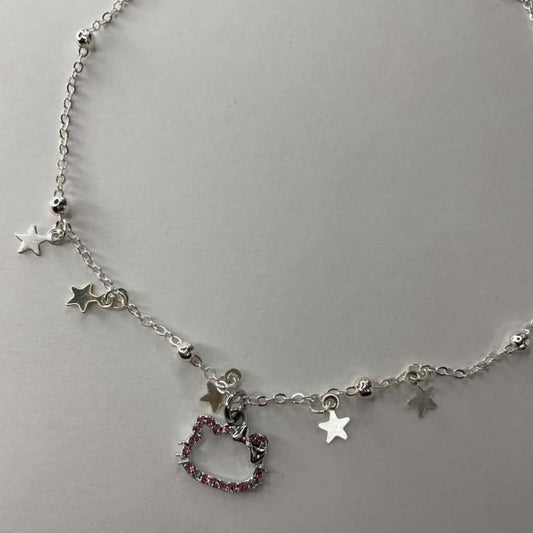 Hello Kitty Star Necklace: Adorable Elegance Everywhere