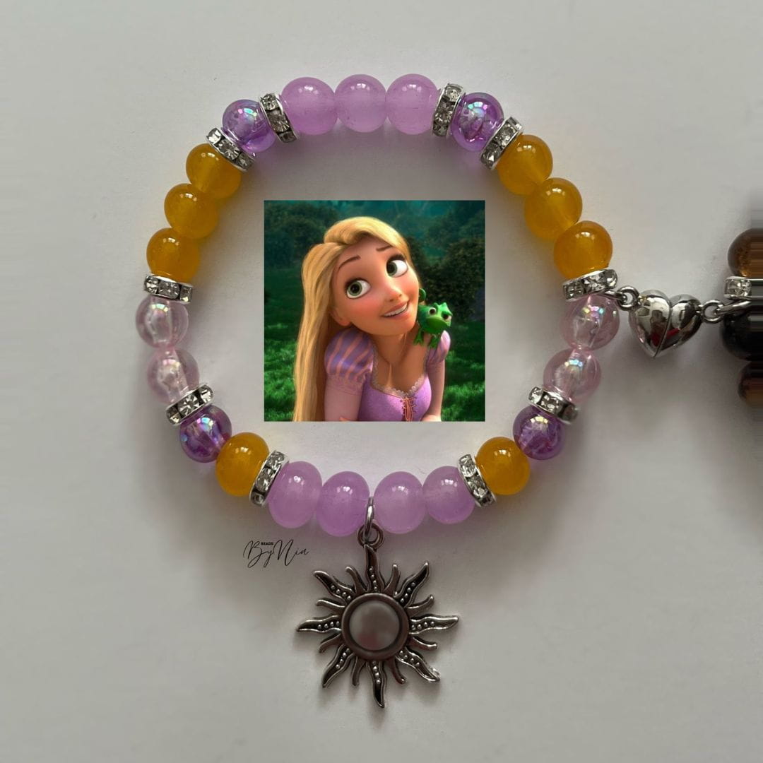 Rapunzel and Flynn Matching Bracelets Ver. 2