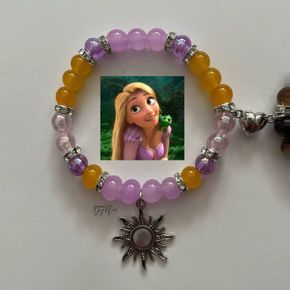 Rapunzel and Flynn Matching Bracelets Ver. 2