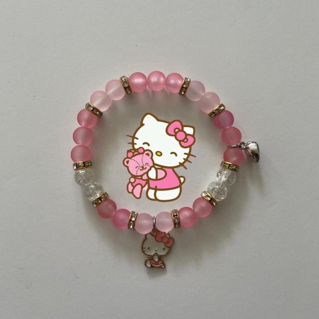 My Melody and Hello Kitty Matching Bracelets