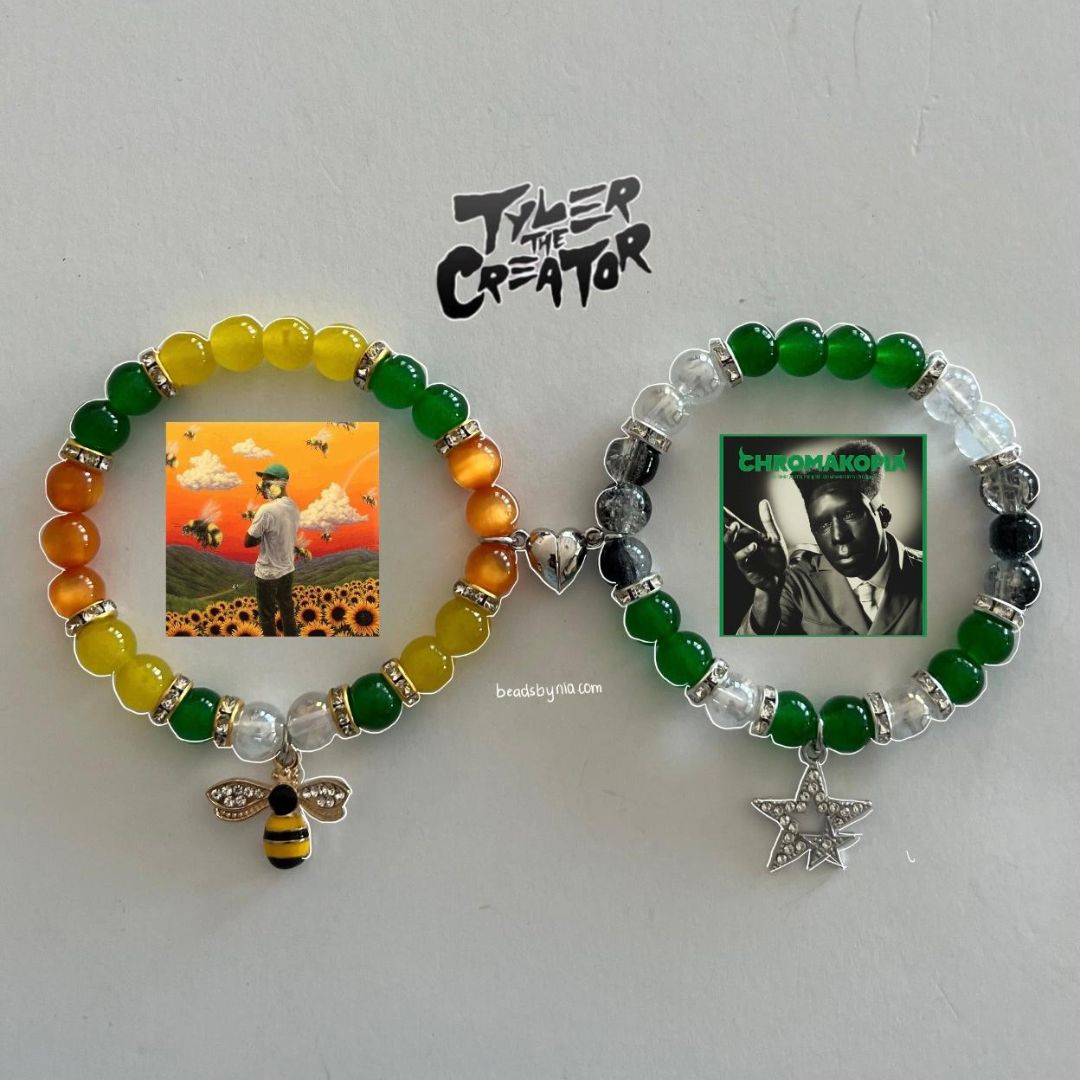 Flower Boy x Chromakopia Matching Bracelets