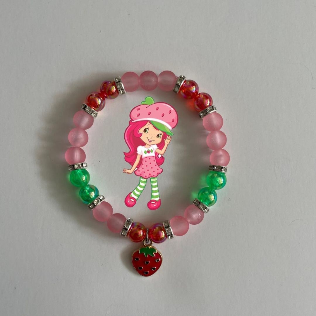 Strawberry ShortCake & Blueberry Muffin Matching Bracelets