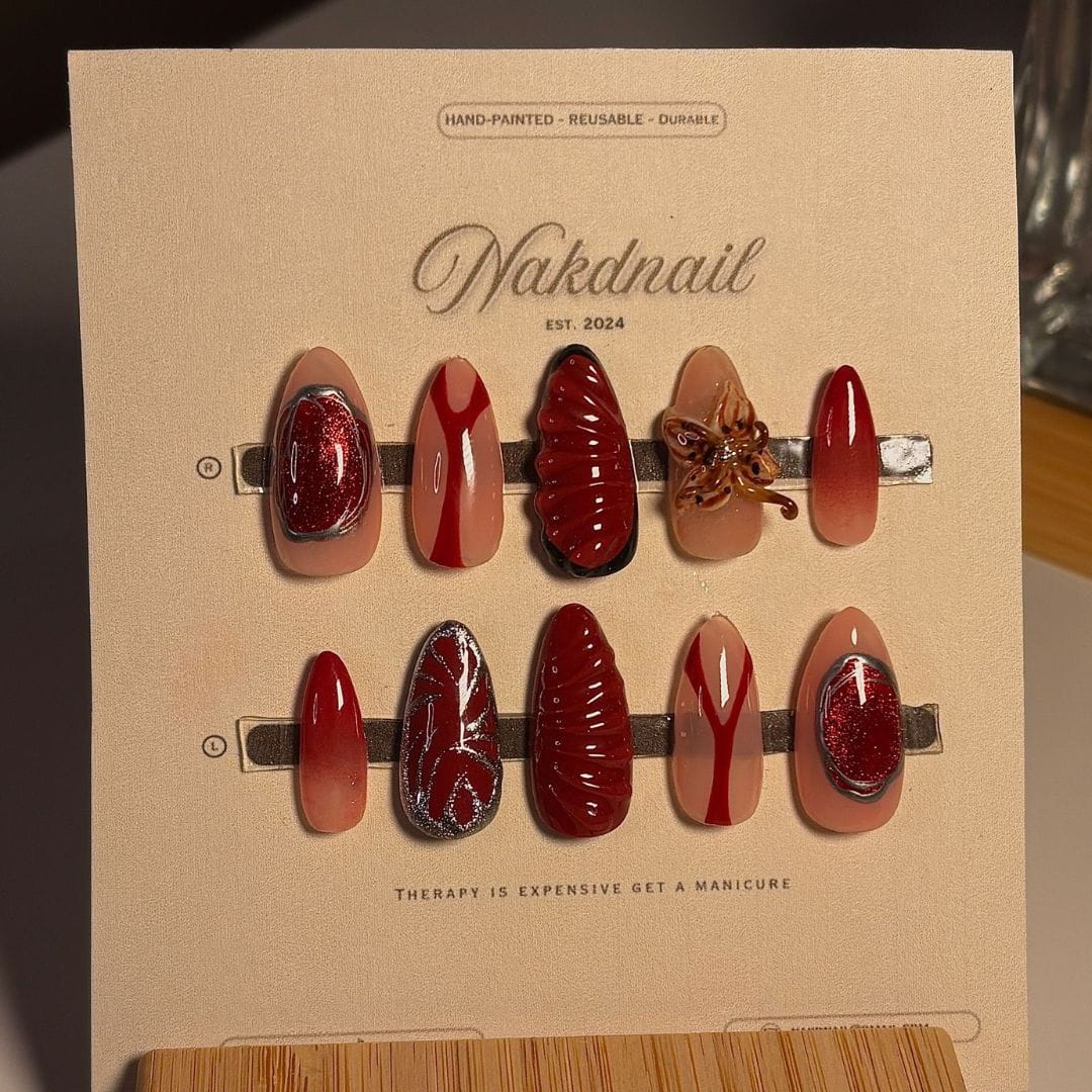 Stranger Things Matching Bracelets & Nail set