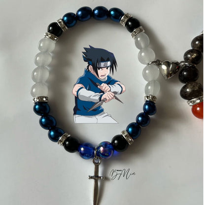 Naruto anime matching bracelet set for friends — Beads by Nia