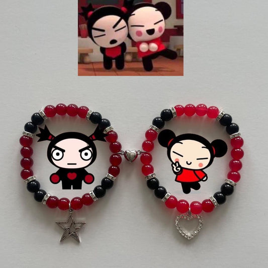 Pucca & Garu Matching Bracelets