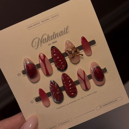 Stranger Things Matching Bracelets & Nail set