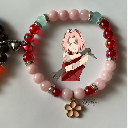 Naruto Team 7 Matching Bracelets