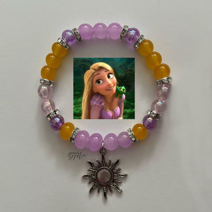 Rapunzel and Flynn Matching Bracelets Ver. 2