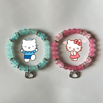 Hello Kitty and Dear Daniel Matching Bracelet