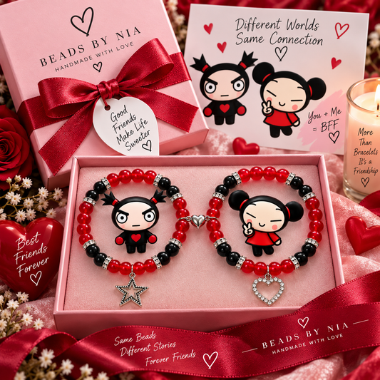 Pucca & Garu Matching Bracelets