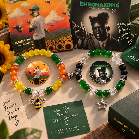 Flower Boy x Chromakopia Matching Bracelets