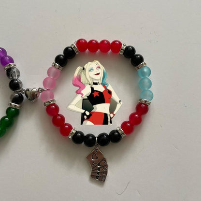 Joker & Harley Matching Bracelets