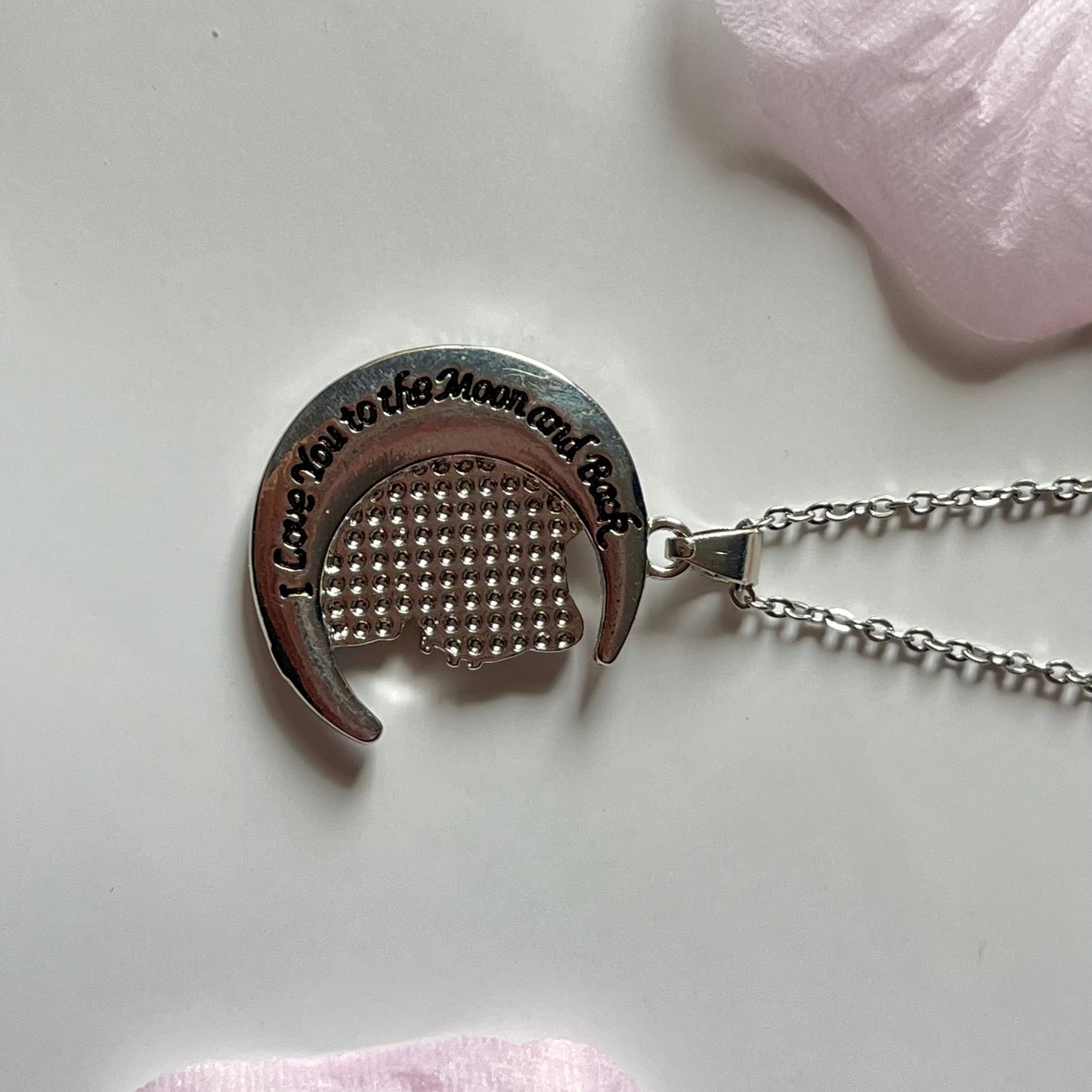 Hello Kitty Necklace - I Love You To The Moon And Back