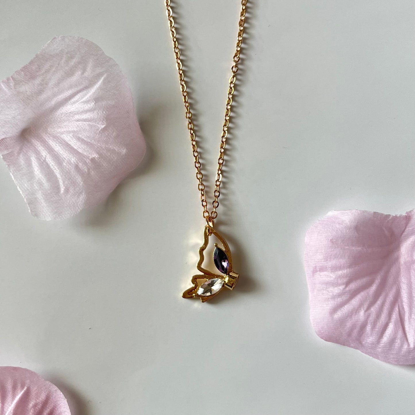 Butterfly Necklaces - Connecting in the middle