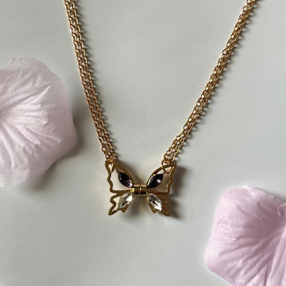 Butterfly Necklaces - Connecting in the middle