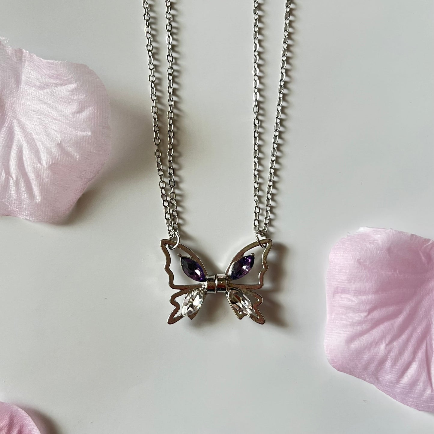 Butterfly Necklaces - Connecting in the middle