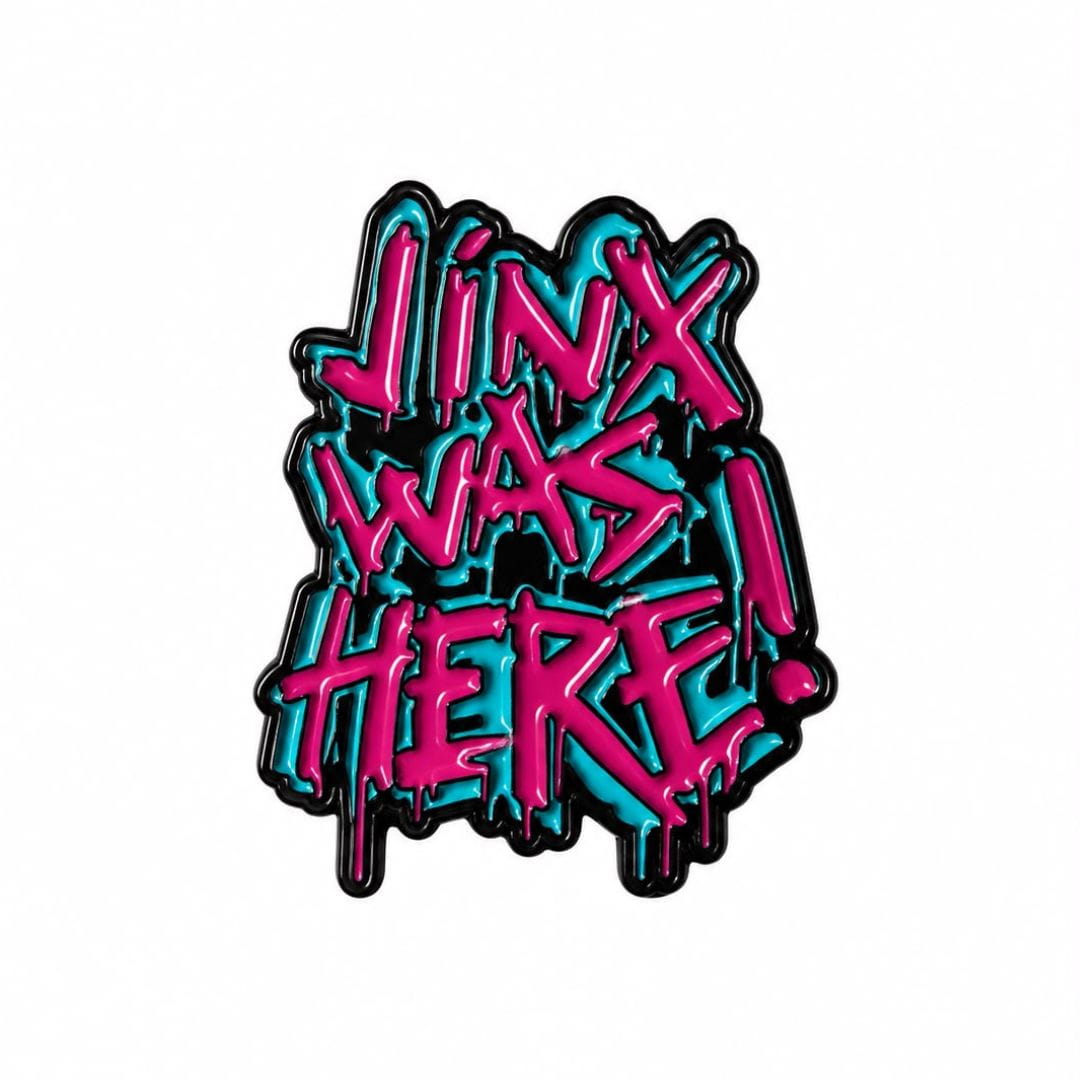 Jinx Was Here Pin