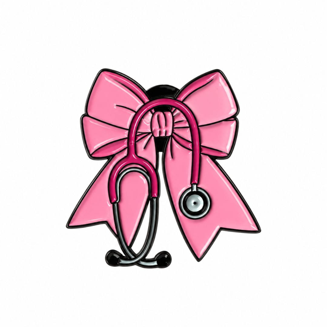 Stethoscope Bow Pin