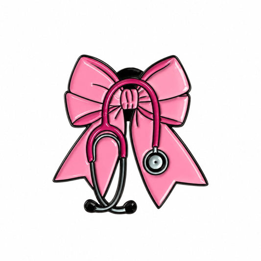 Stethoscope Bow Pin