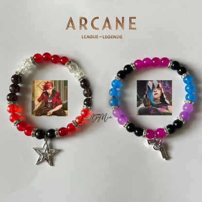 Jinx & Vi Matching Bracelets