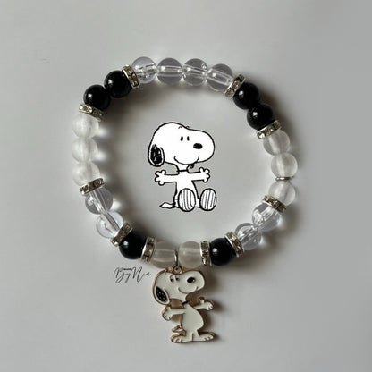 Matching Snoopy & Hello Kitty Bracelets
