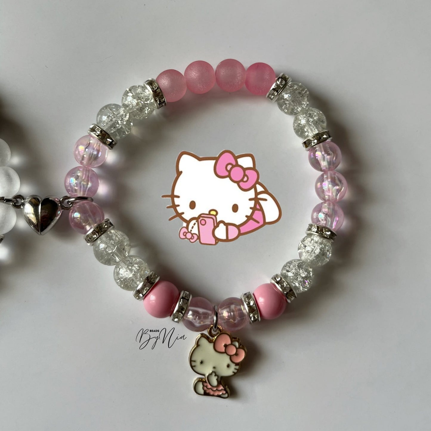 Matching Snoopy & Hello Kitty Bracelets