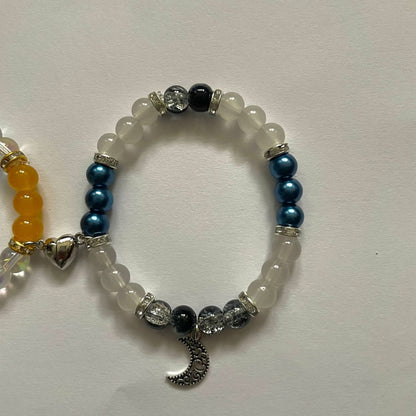 Sun And Moon Matching Bracelets