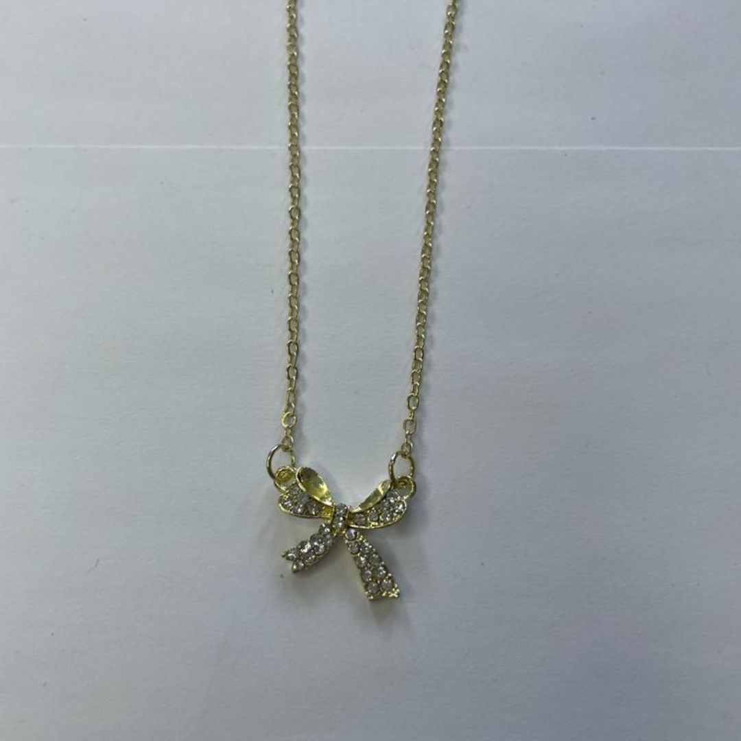 Nia's Bow Necklace