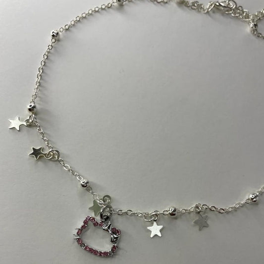 Hello Kitty Star Necklace: Adorable Elegance Everywhere