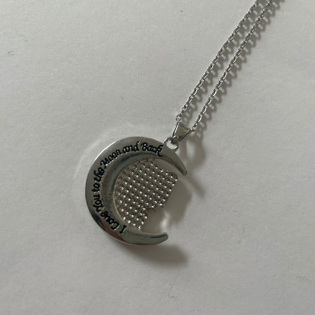 Hello Kitty Necklace - I Love You To The Moon And Back