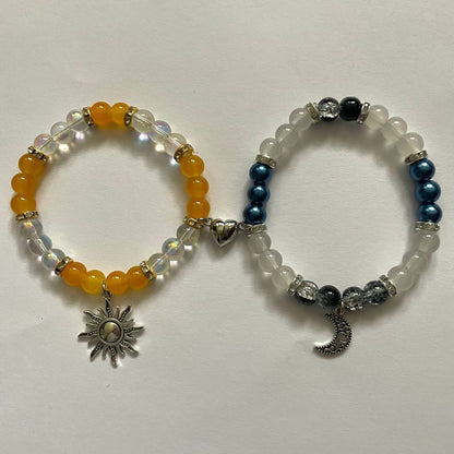 Sun And Moon Matching Bracelets