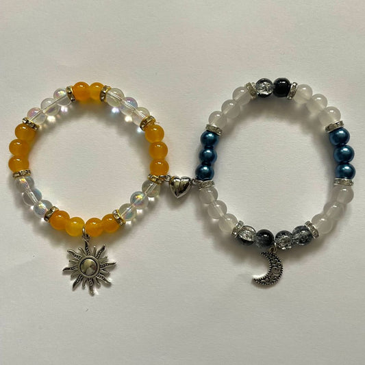 Sun x Moon Matching Bracelets
