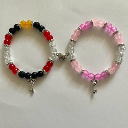 Mickey & Minnie Mouse matching bracelets by Beads by Nia
