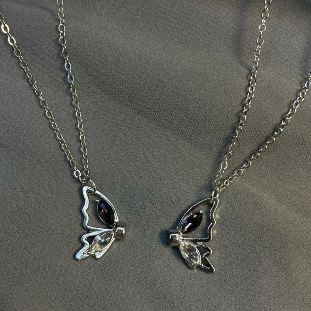 Butterfly Necklaces - Connecting in the middle