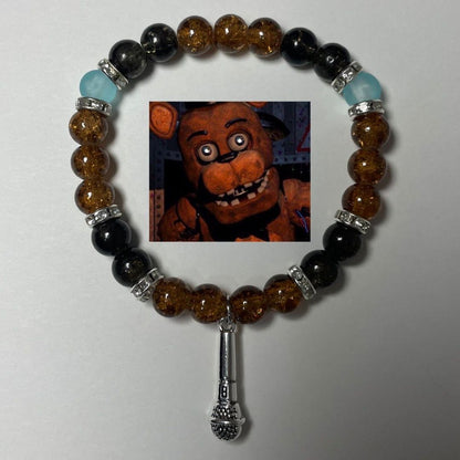 FNAF characters matching bracelet pair — Beads by Nia