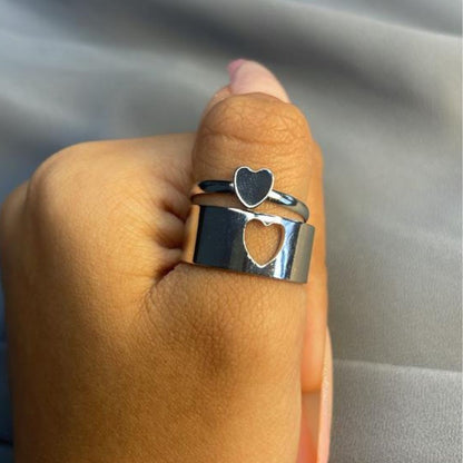 Heart Pair Rings